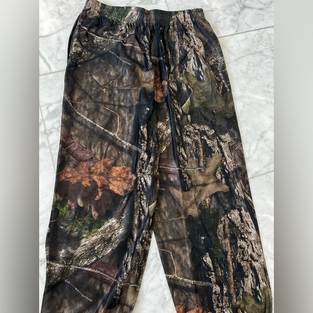 HECS Stealthscreen Camo Pants Camouflage Size Mens L Hunting Lightweight Shell - Picture 11 of 13